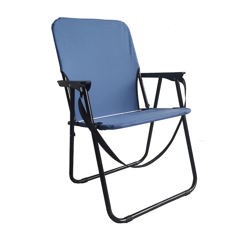 18 Size Metal Tube Beach Armrest Folding Chair