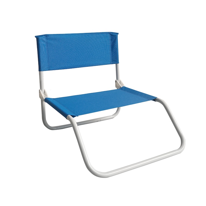 Low Folding Armless Beach Chair