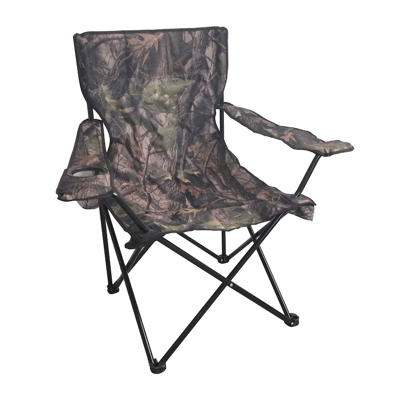 Multi-Fabric Armrest Folding Lounge Chair with Pockets