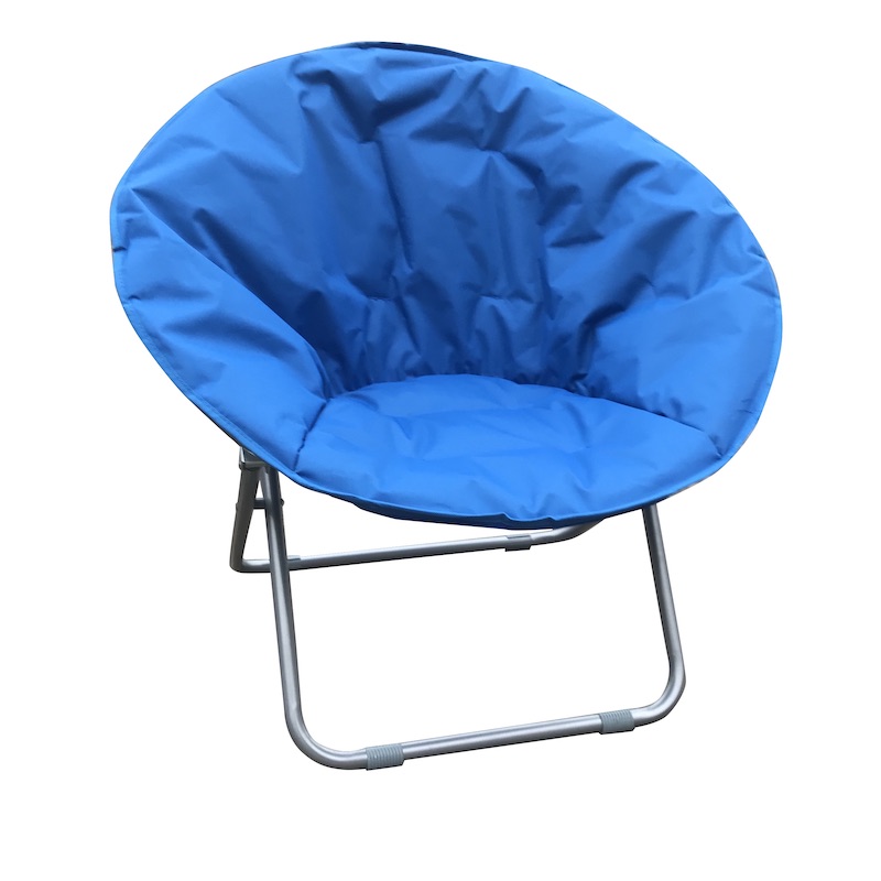 Padded Moon Folding Lounge Chair