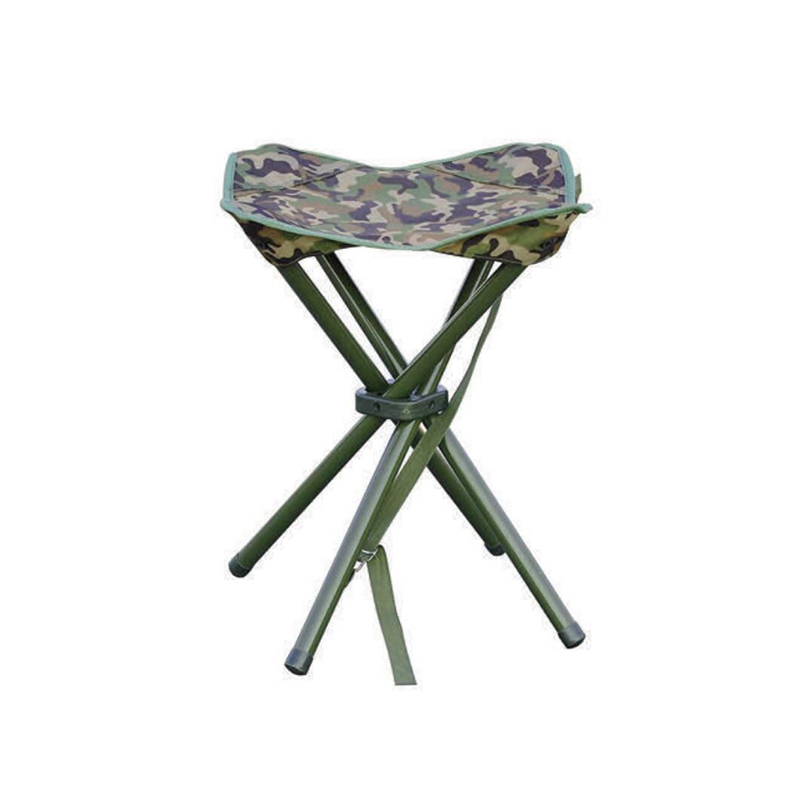 16 Size Stainless Steel Tube Tripod Folding Camping Stool