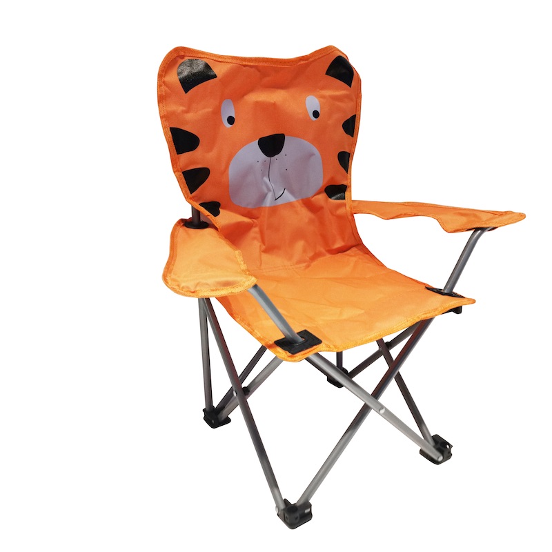 Kids Armrest Camping Chair with Storage Bag
