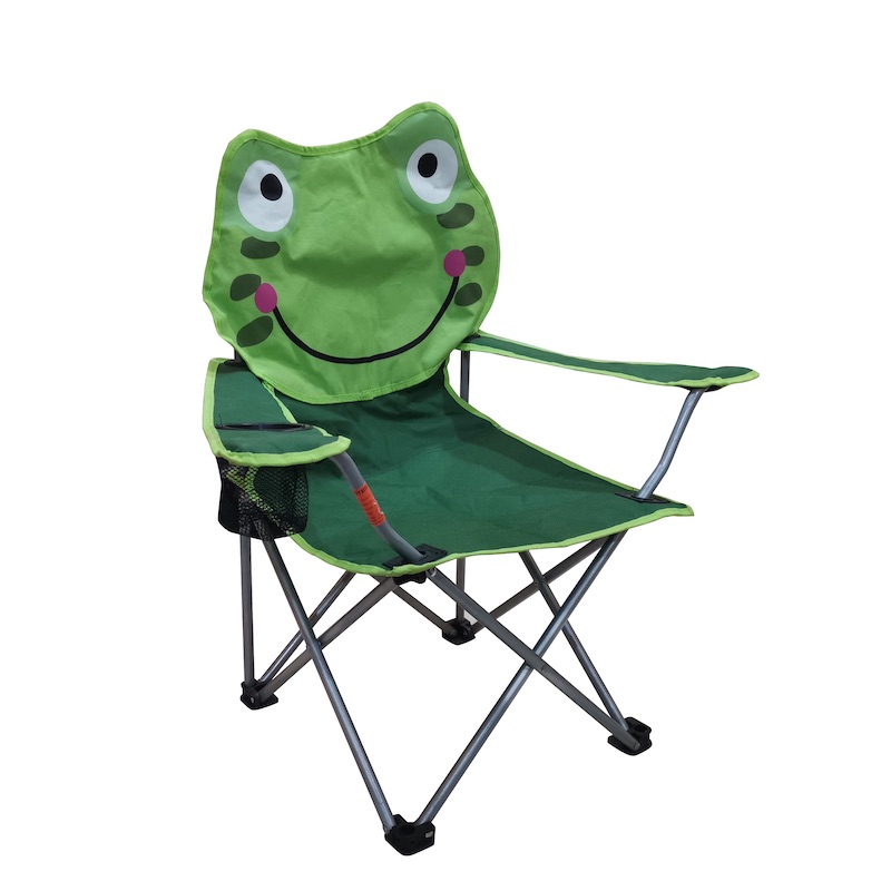 Kids Armrest Camping Chair with Storage Bag