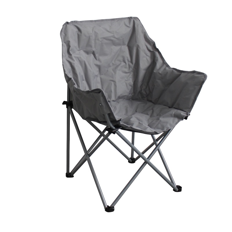 Ergonomic folding lounge chair