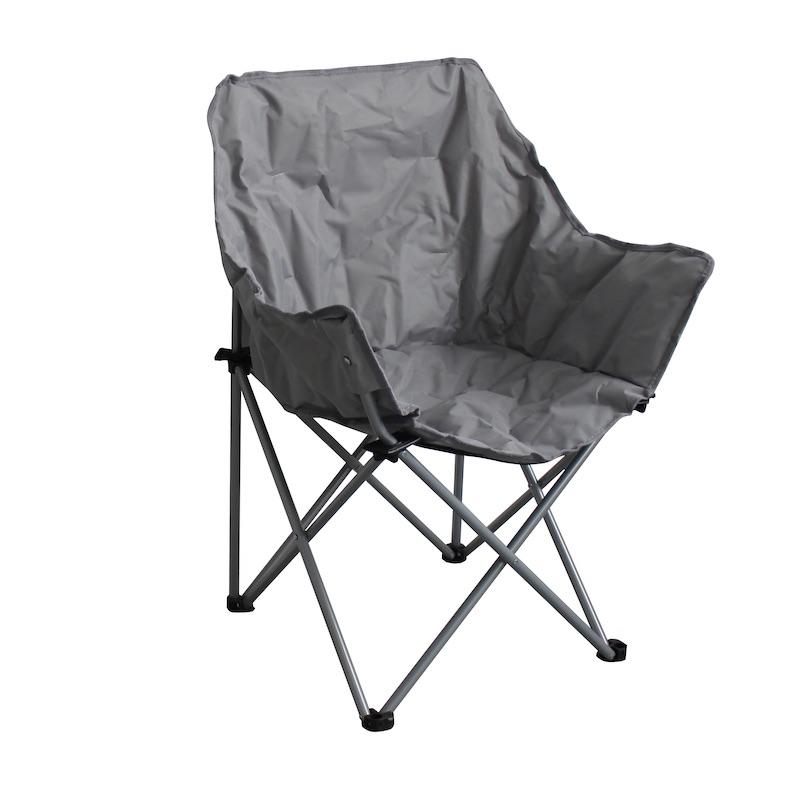 Ergonomic folding lounge chair