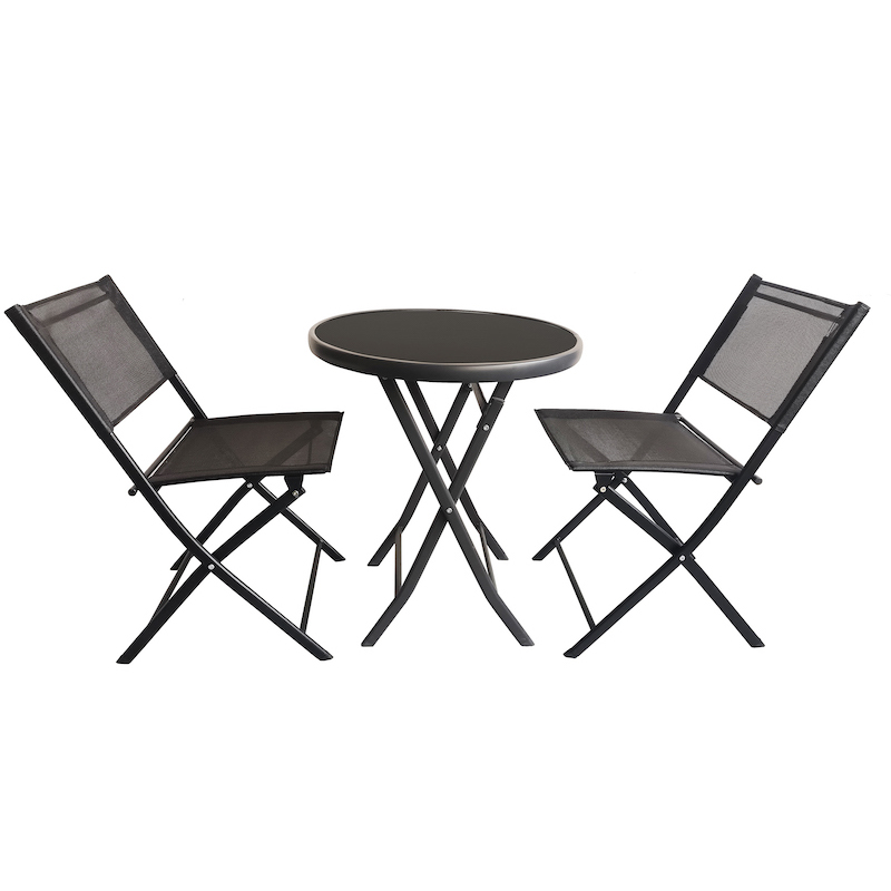 Outdoor patio table and chair set