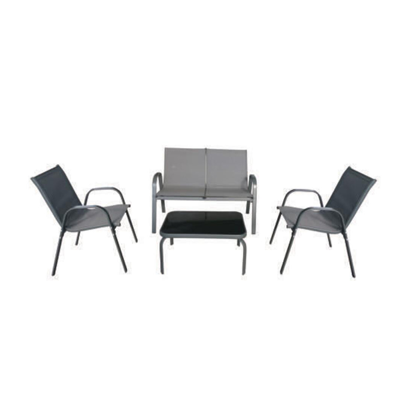 Outdoor patio table and chair set