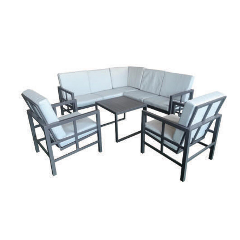 Outdoor patio sofa set