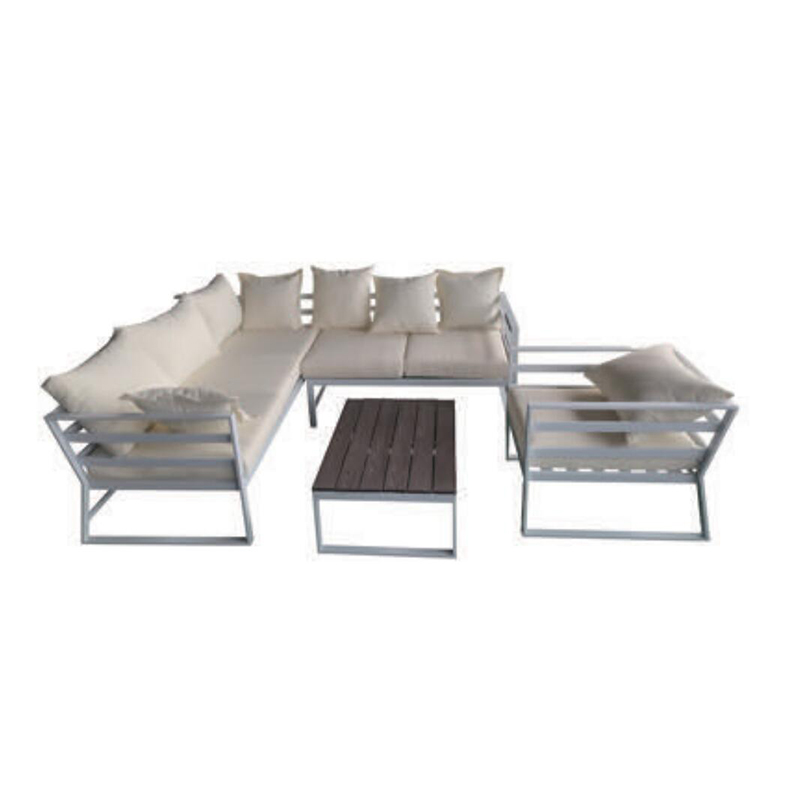 Outdoor patio sofa set